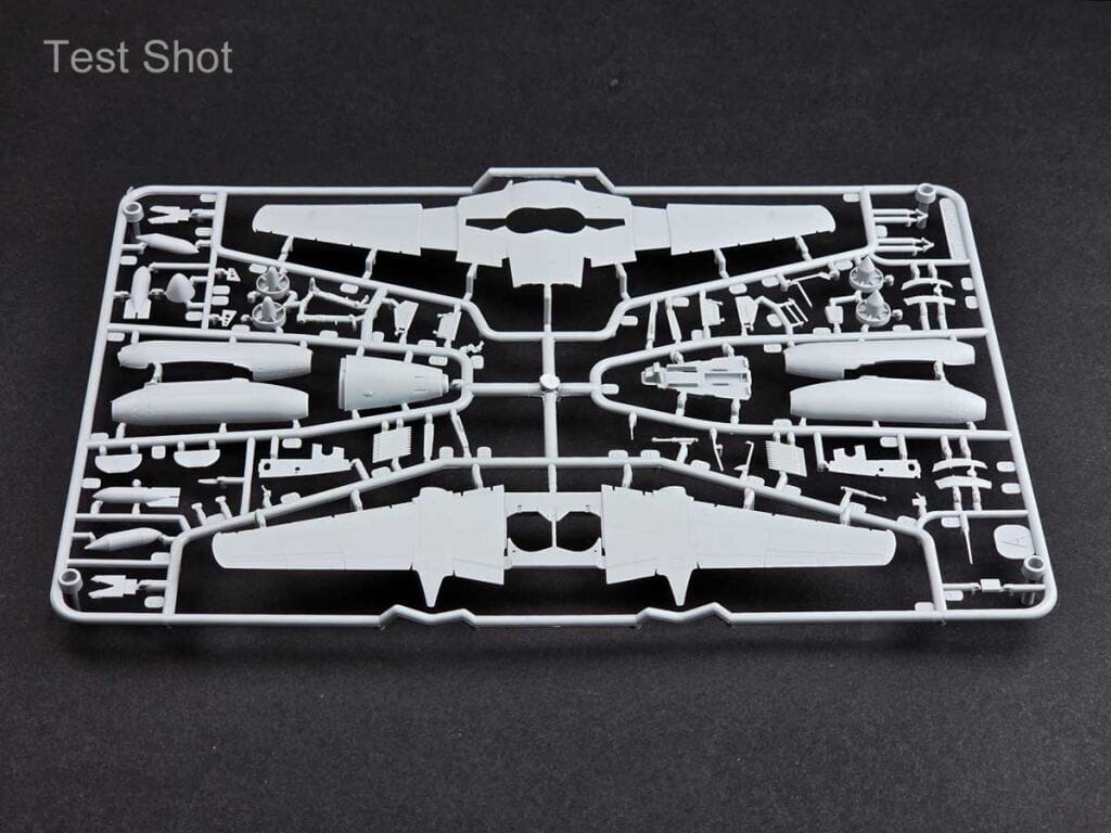 202 - Arma Hobby - 70083 - Messerschmitt Me-262 A-1a Schwalbe - sprue