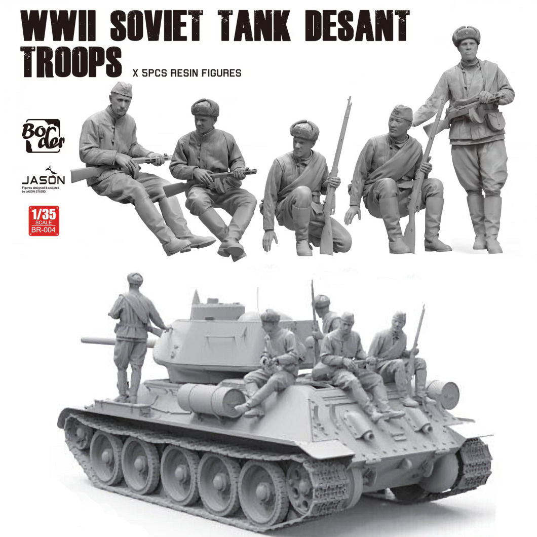010 - Soviet Tank Desant Troops - primary image
