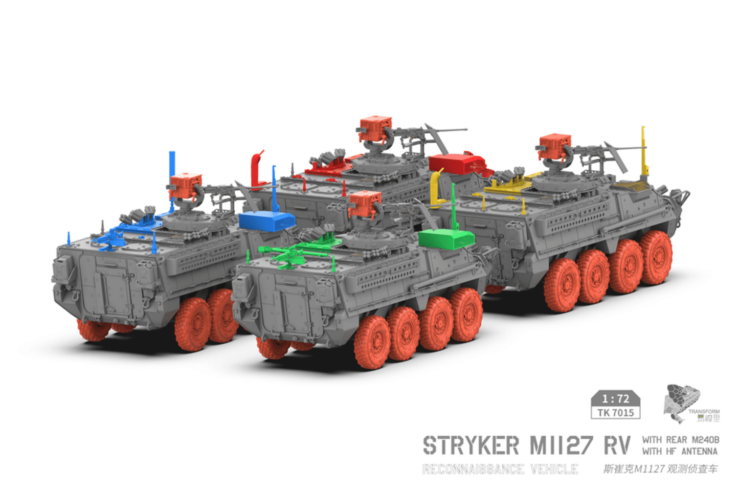 500 - Border Model - TK-7014 - M1130 Stryker CV / CV-TACP - digital model