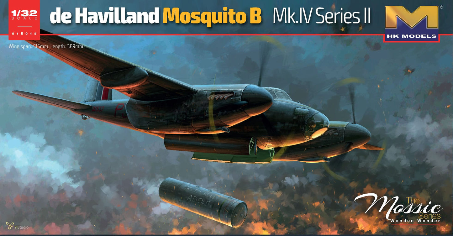 010 - HK Models - 01E015 - de Havilland Mosquito B Mk IV Series II - primary image
