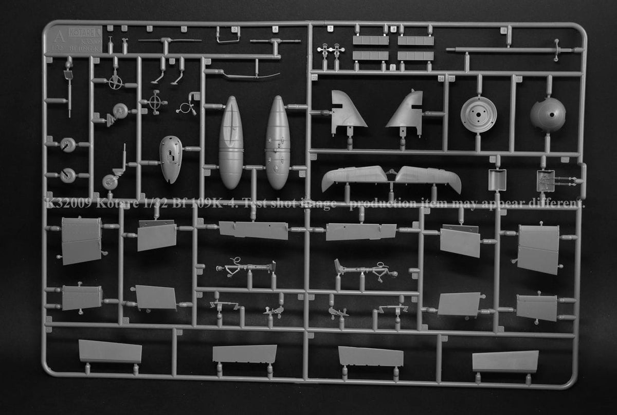 200 - Kotare - 32009 - Messerschmitt Bf 109 K-4 - sprue