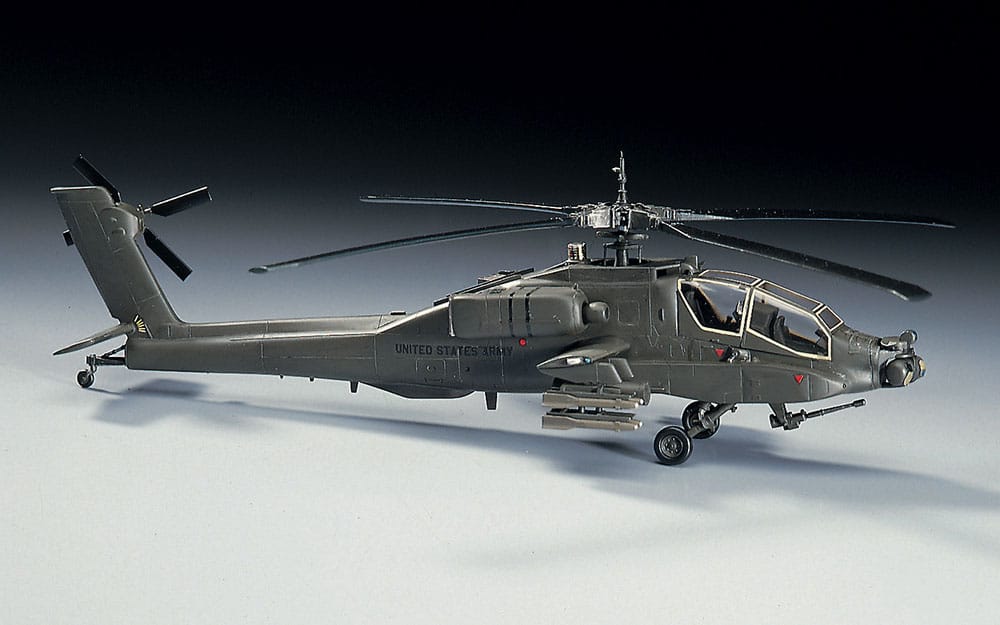 Hasegawa - D06 - McDonnell-Douglas AH-64A Apache - painted model