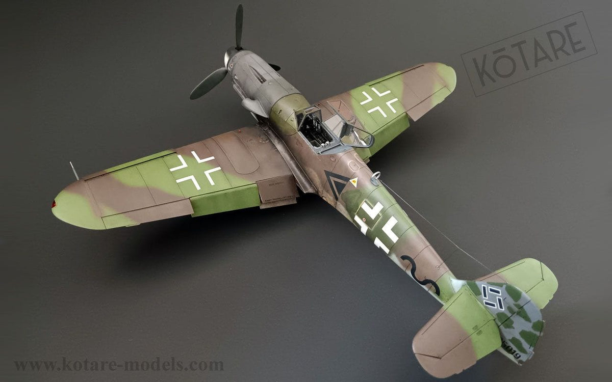 710 - Kotare - 32009 - Messerschmitt Bf 109 K-4 - painted model