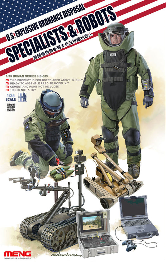 010 - United States EOD Specialists and Robots - primary image