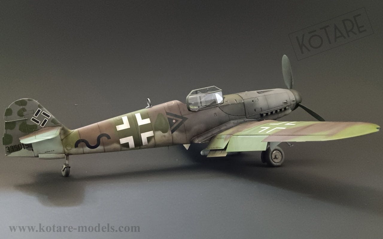 Kotare - 32009 - Messerschmitt Bf 109 K-4 - painted model