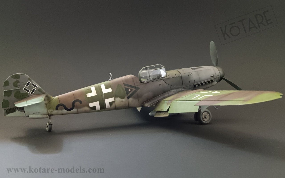 701 - Kotare - 32009 - Messerschmitt Bf 109 K-4 - painted model