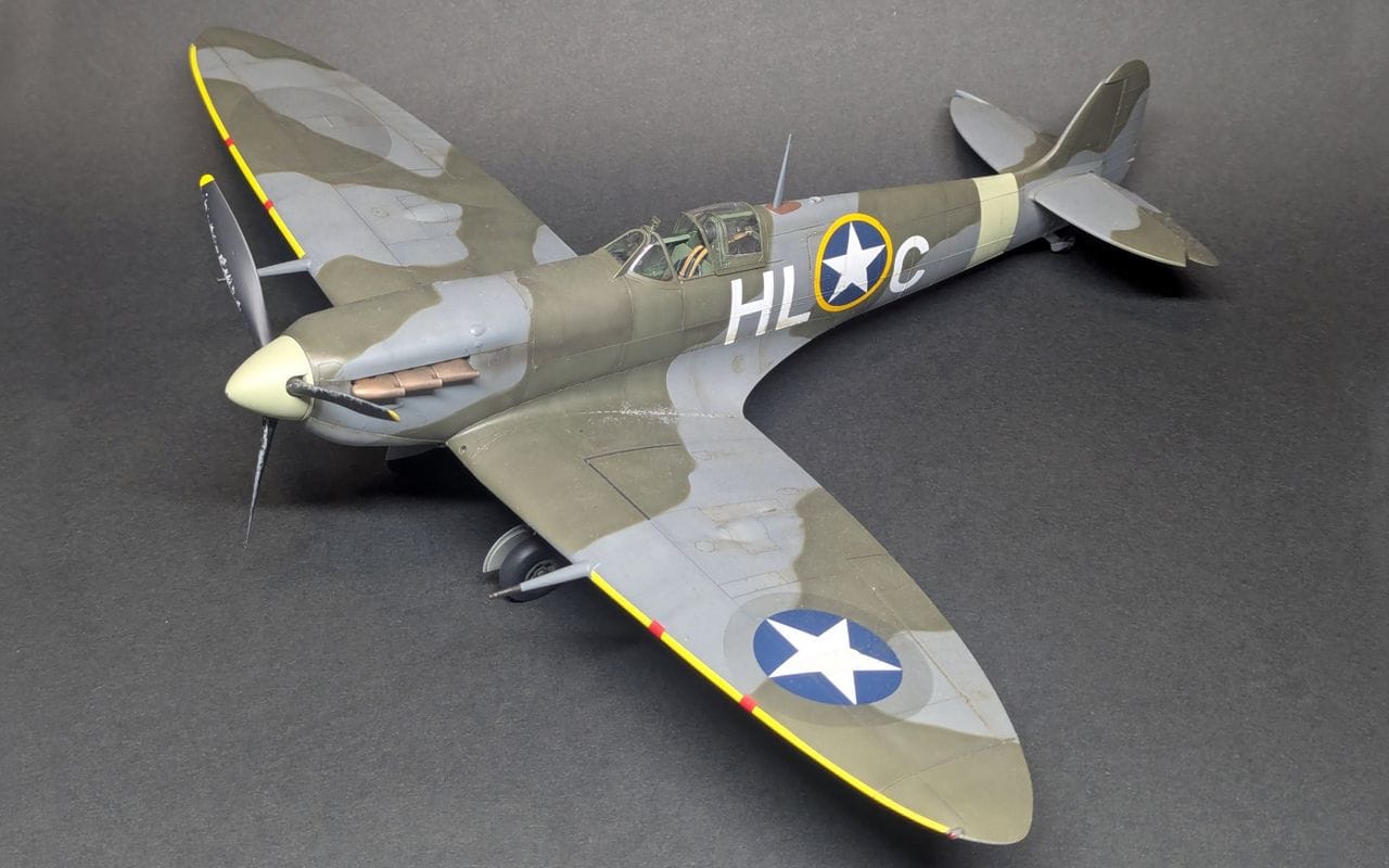 Kotare - 32006 - Supermarine Spitfire Mk Vb (early) - painted model