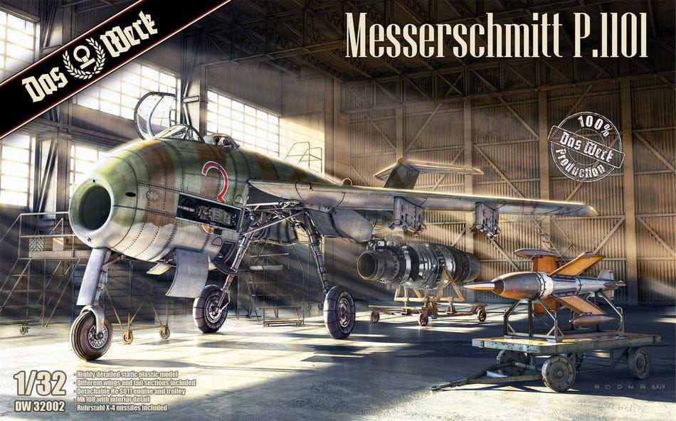010 - Das Werk - 32002 - Messerschmitt Me P.1101 - primary image