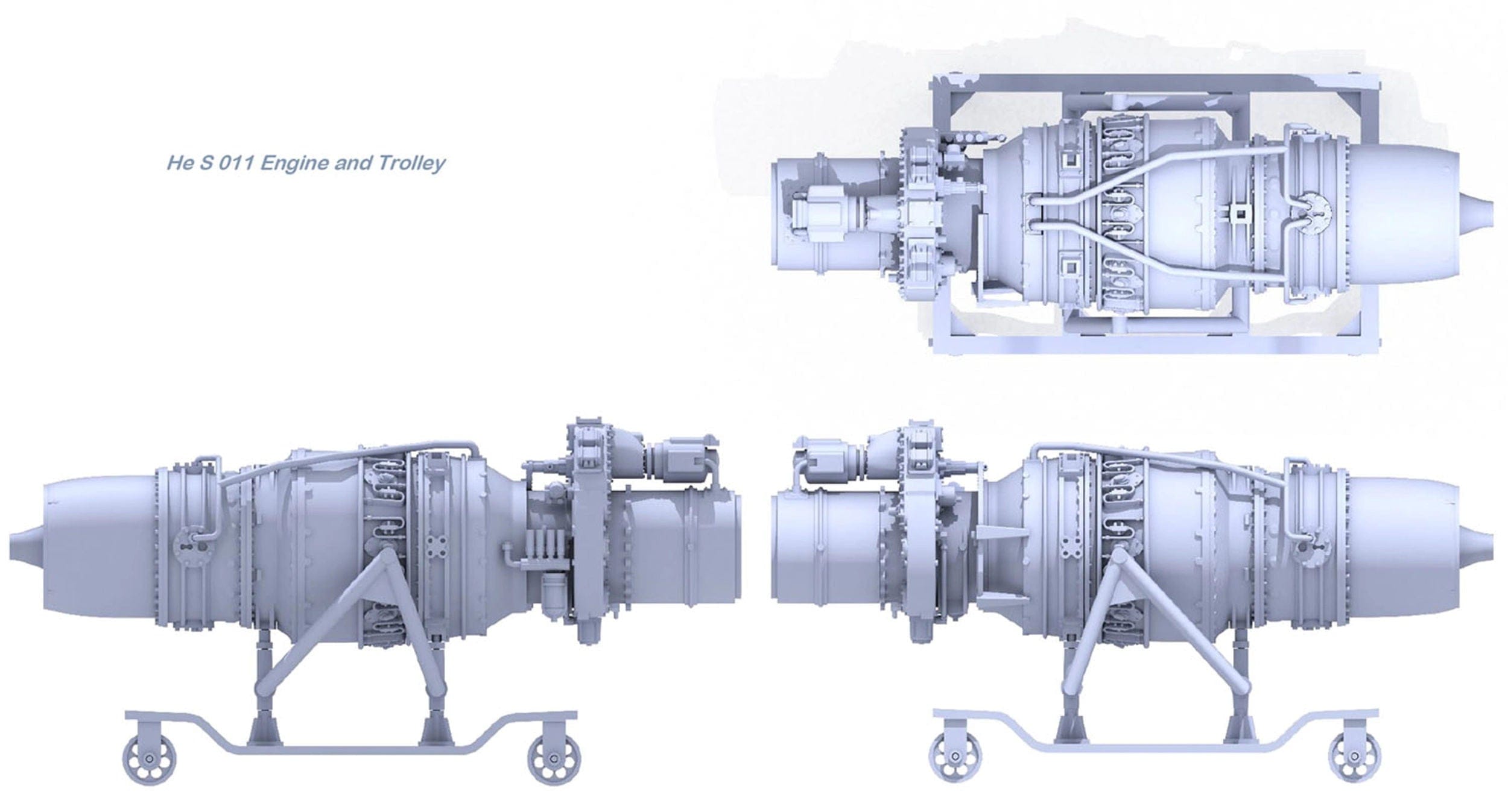 Das Werk - 32002 - Messerschmitt Me P.1101 - digital model