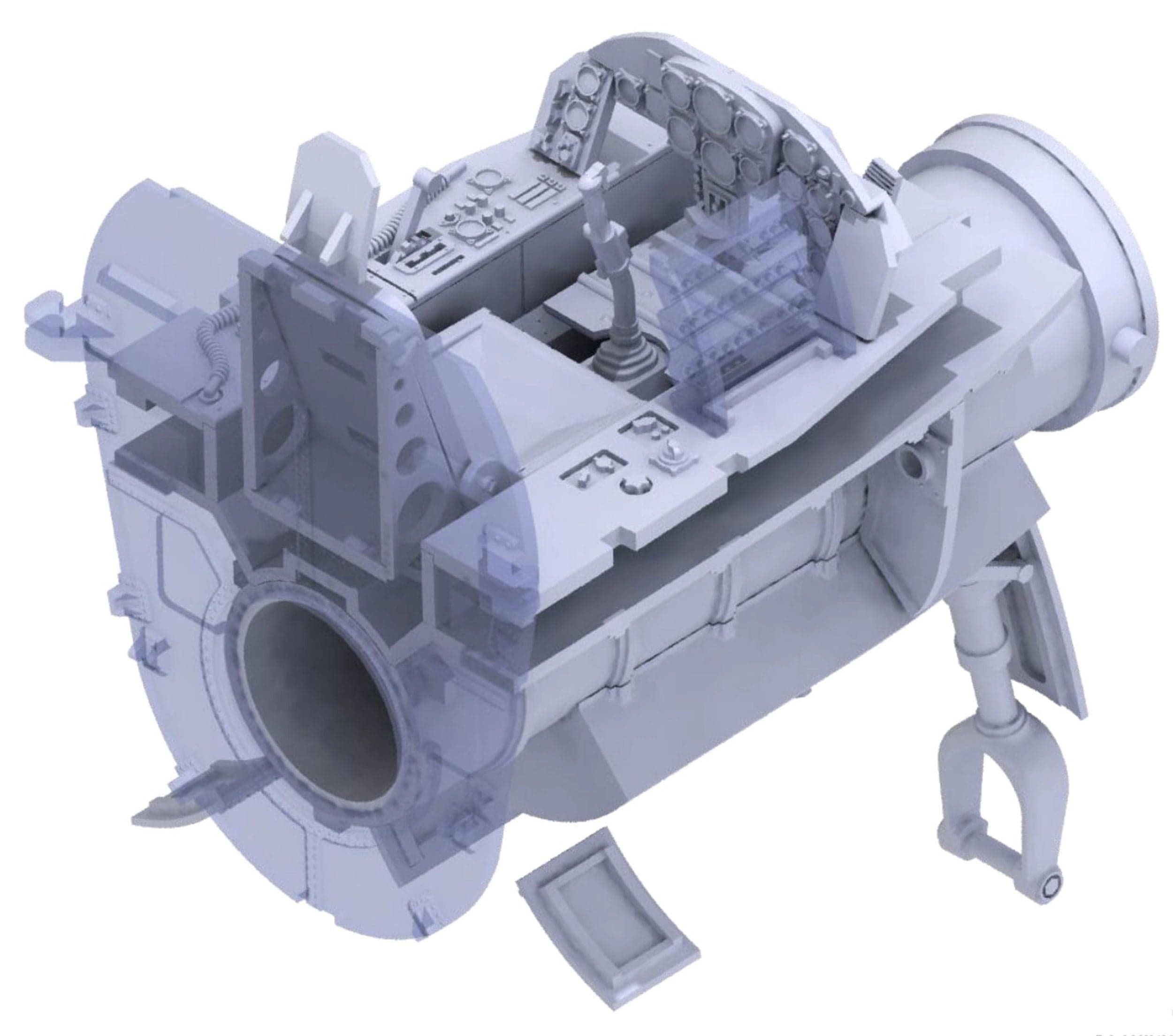 Das Werk - 32002 - Messerschmitt Me P.1101 - digital model