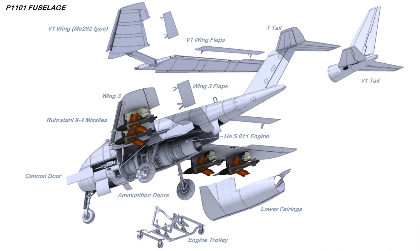 011 - Messerschmitt Me P.1101 - secondary image