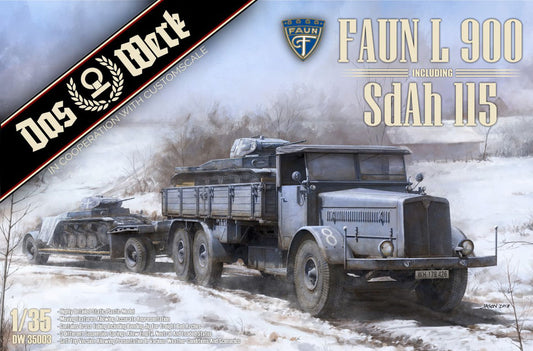 010 - Faun L 900 Hardtop with Sd.Ah. 115 - primary image