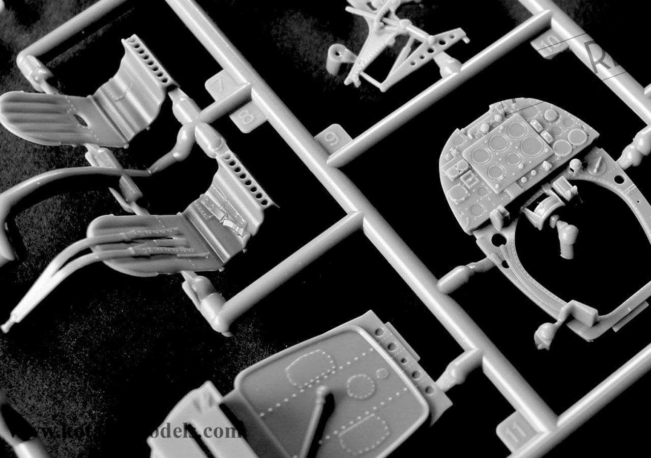 Kotare - 32005 - Supermarine Spitfire Mk Ia (late) - sprue