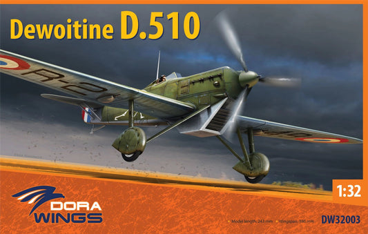 010 - Dora Wings - 32003 - Dewoitine D.510 - primary image