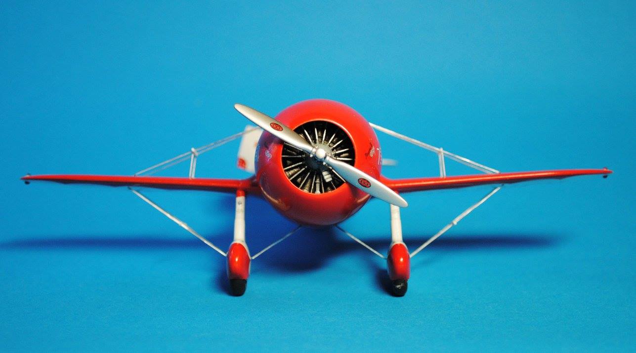 707 - Dora Wings - 48001 - Gee Bee R-2 - painted model