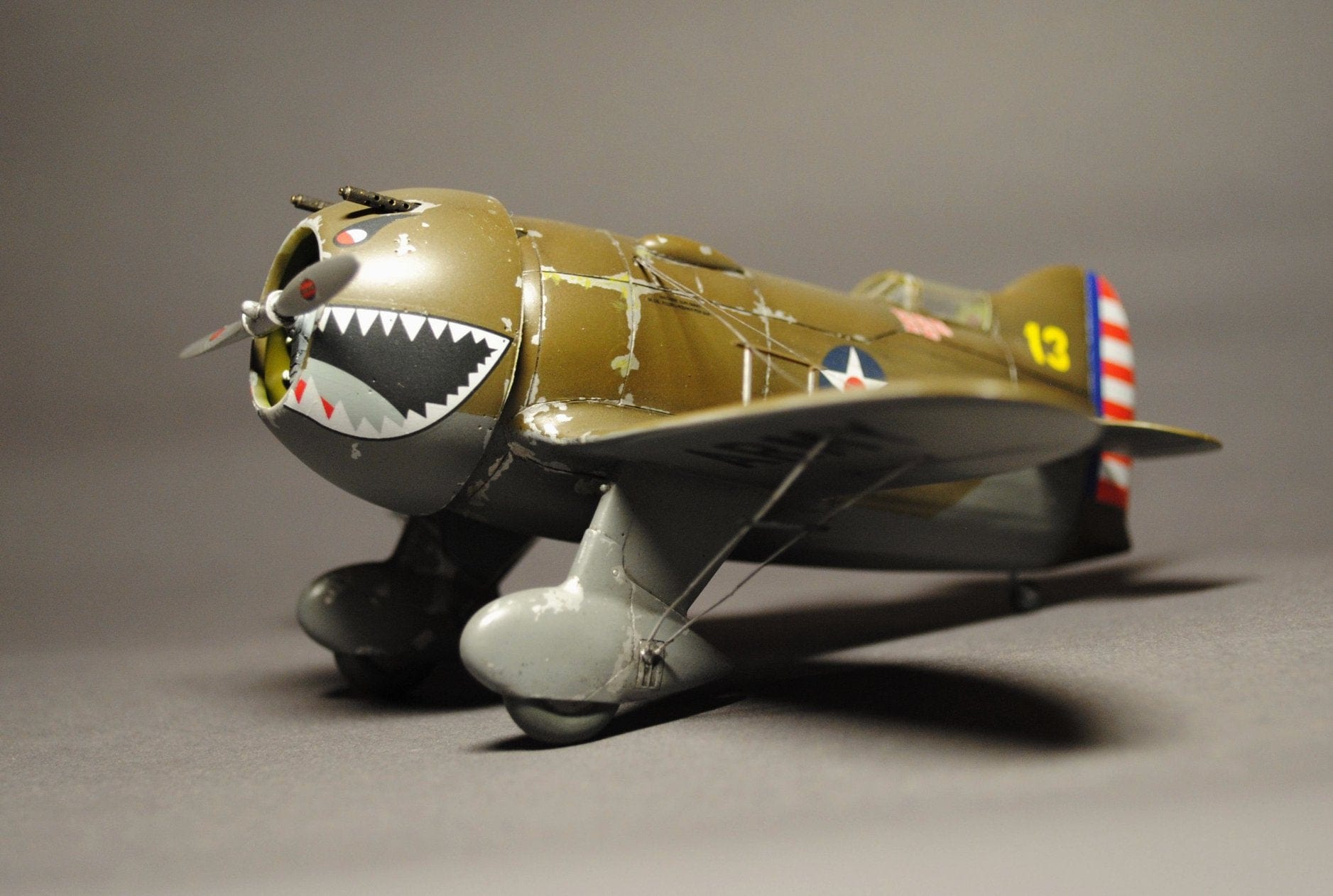 Dora Wings - 48010 - Granville P-45B ‘Bee Killer’ - painted model