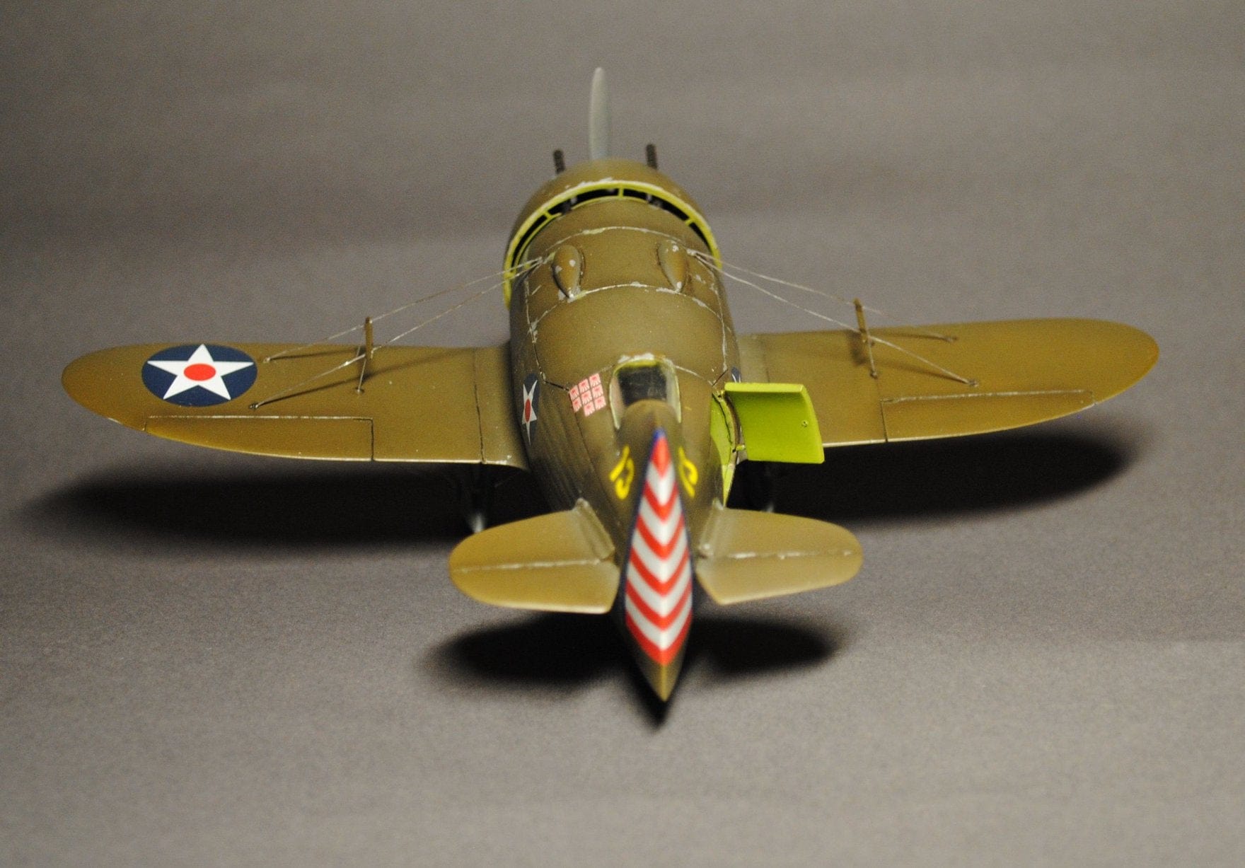 Dora Wings - 48010 - Granville P-45B ‘Bee Killer’ - painted model