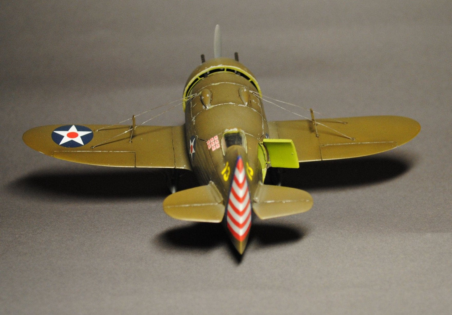 704 - Dora Wings - 48010 - Granville P-45B ‘Bee Killer’ - painted model