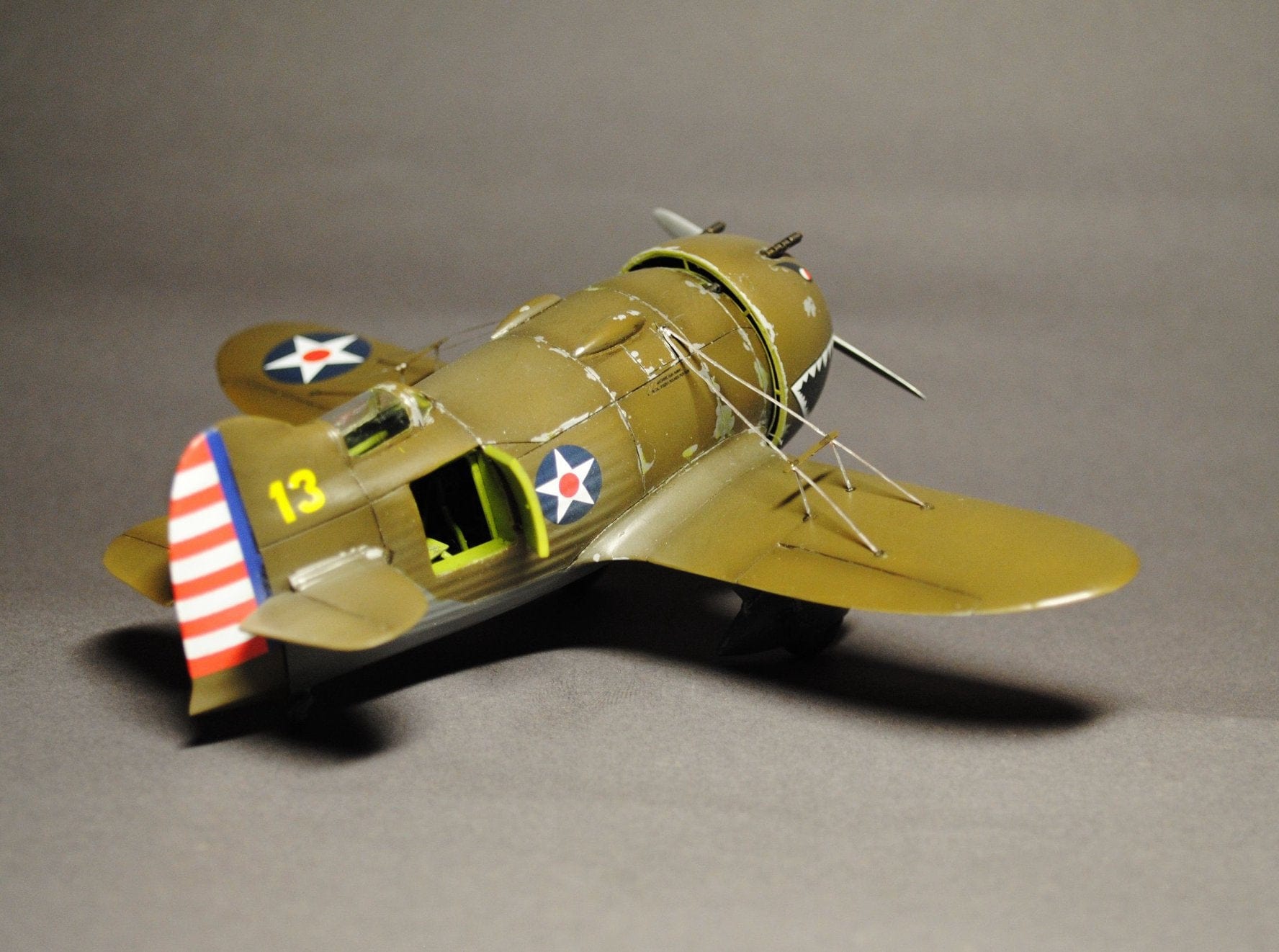 Dora Wings - 48010 - Granville P-45B ‘Bee Killer’ - painted model