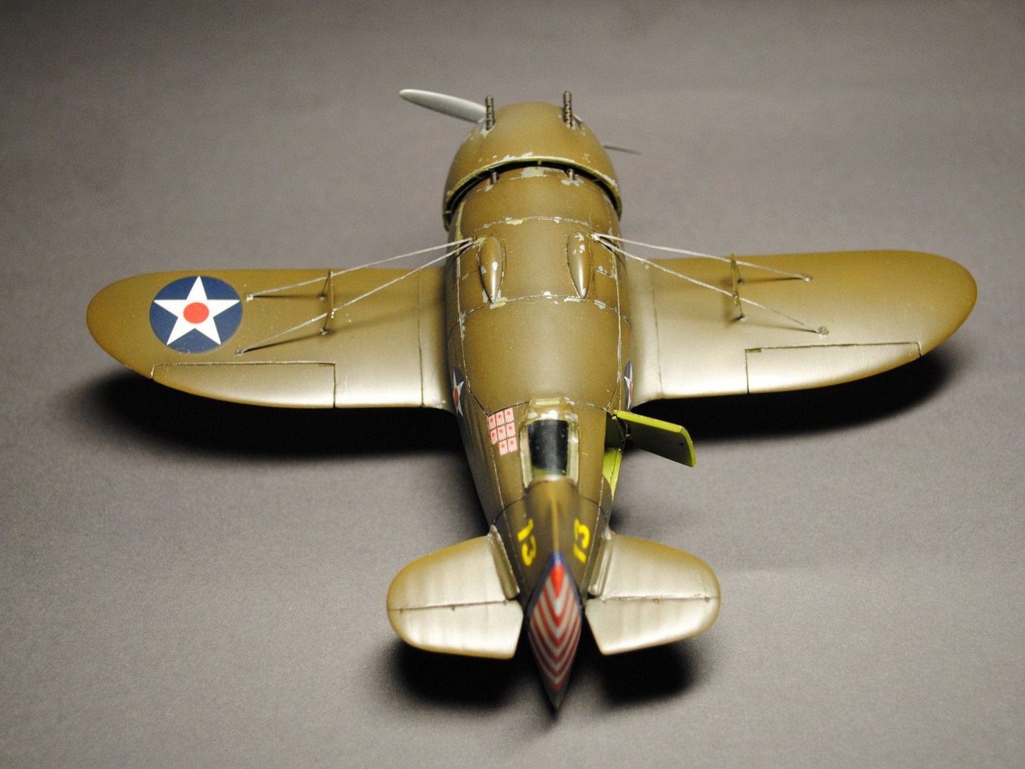 706 - Dora Wings - 48010 - Granville P-45B ‘Bee Killer’ - painted model
