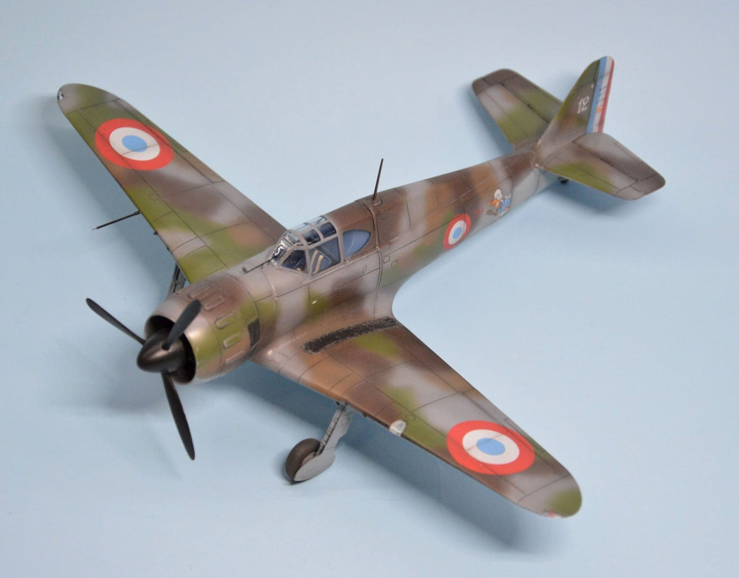 702 - Dora Wings - 48017 - Bloch MB.151.C1 - painted model