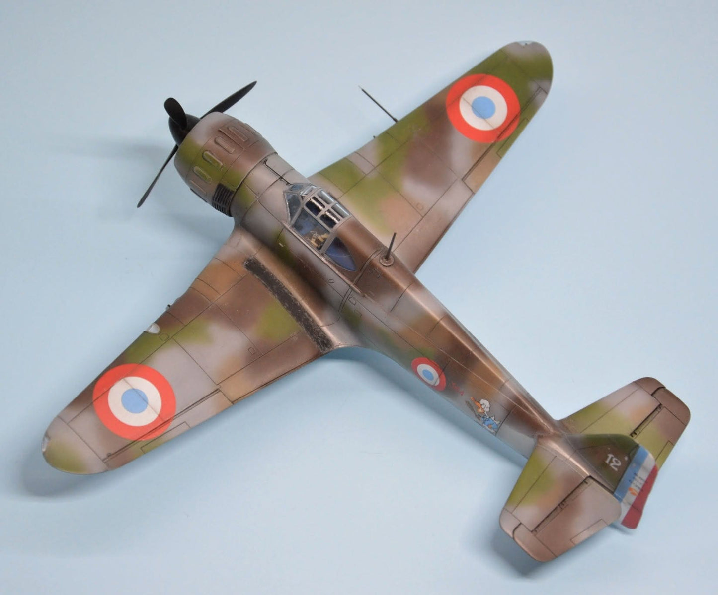 704 - Dora Wings - 48017 - Bloch MB.151.C1 - painted model