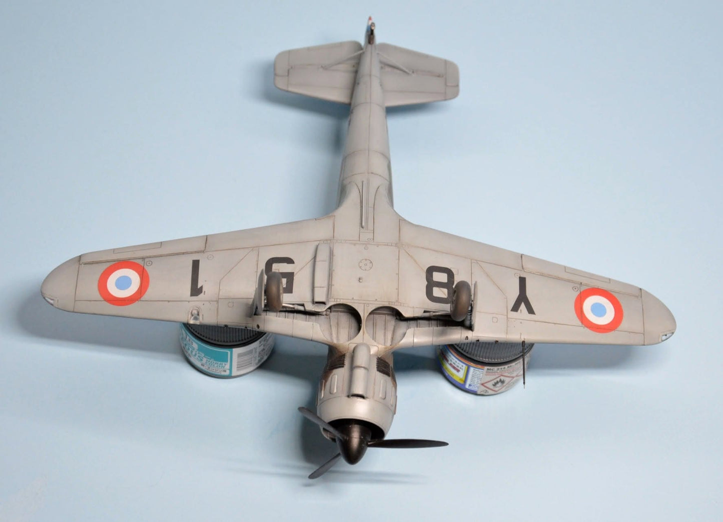 709 - Dora Wings - 48017 - Bloch MB.151.C1 - painted model