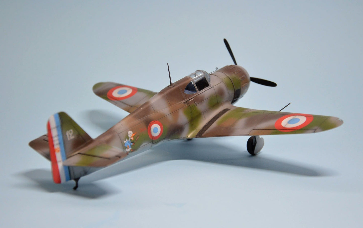 712 - Dora Wings - 48017 - Bloch MB.151.C1 - painted model