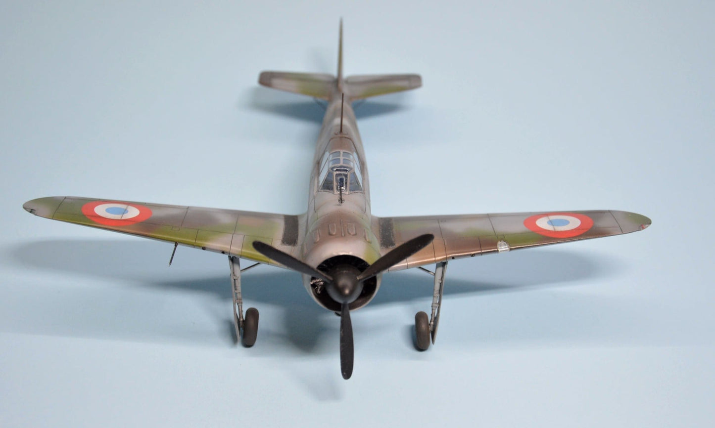 716 - Dora Wings - 48017 - Bloch MB.151.C1 - painted model