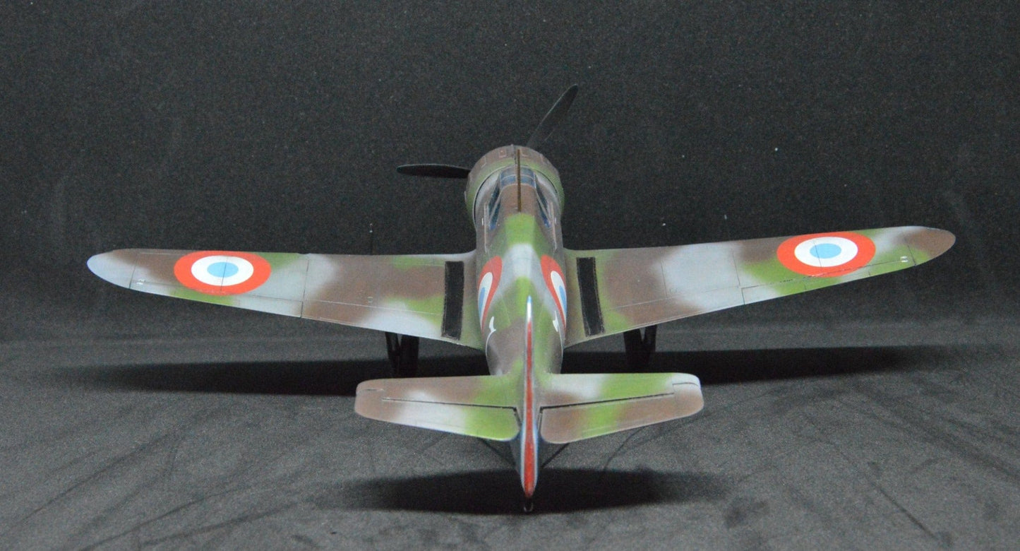702 - Dora Wings - 48019 - Bloch MB.152 (late) - painted model