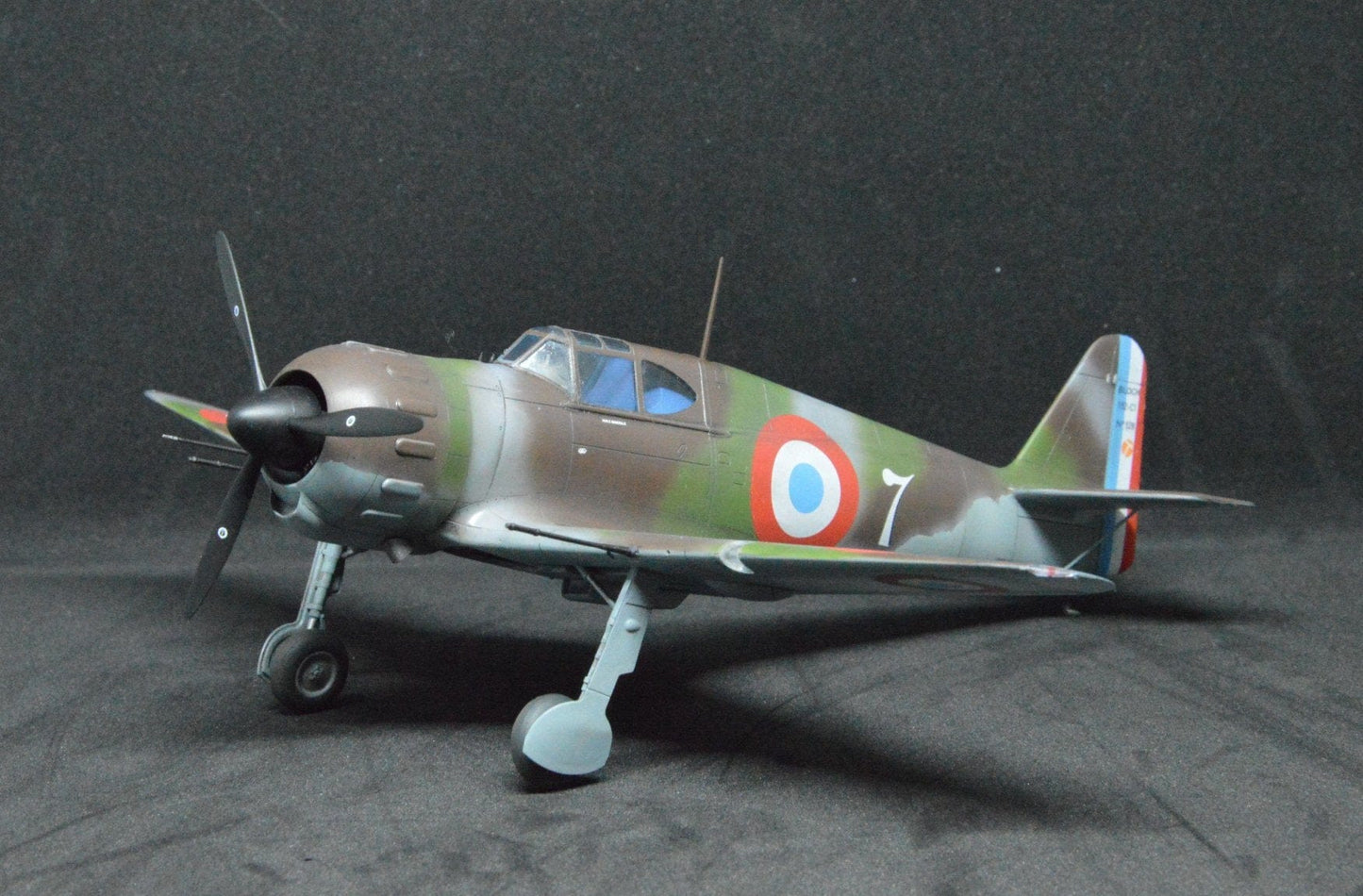 706 - Dora Wings - 48019 - Bloch MB.152 (late) - painted model
