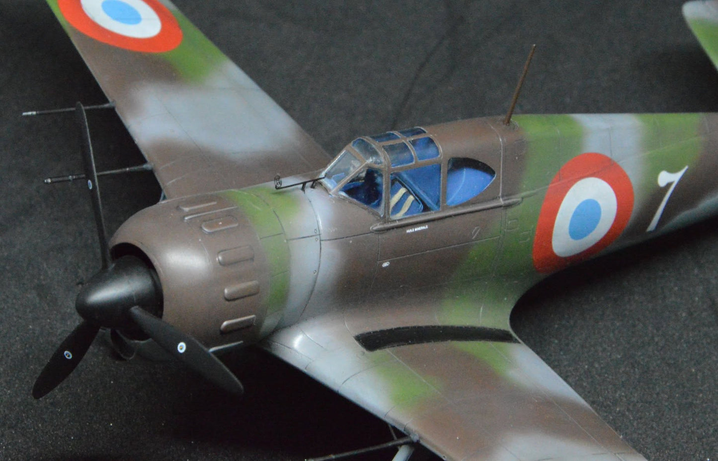 711 - Dora Wings - 48019 - Bloch MB.152 (late) - painted model