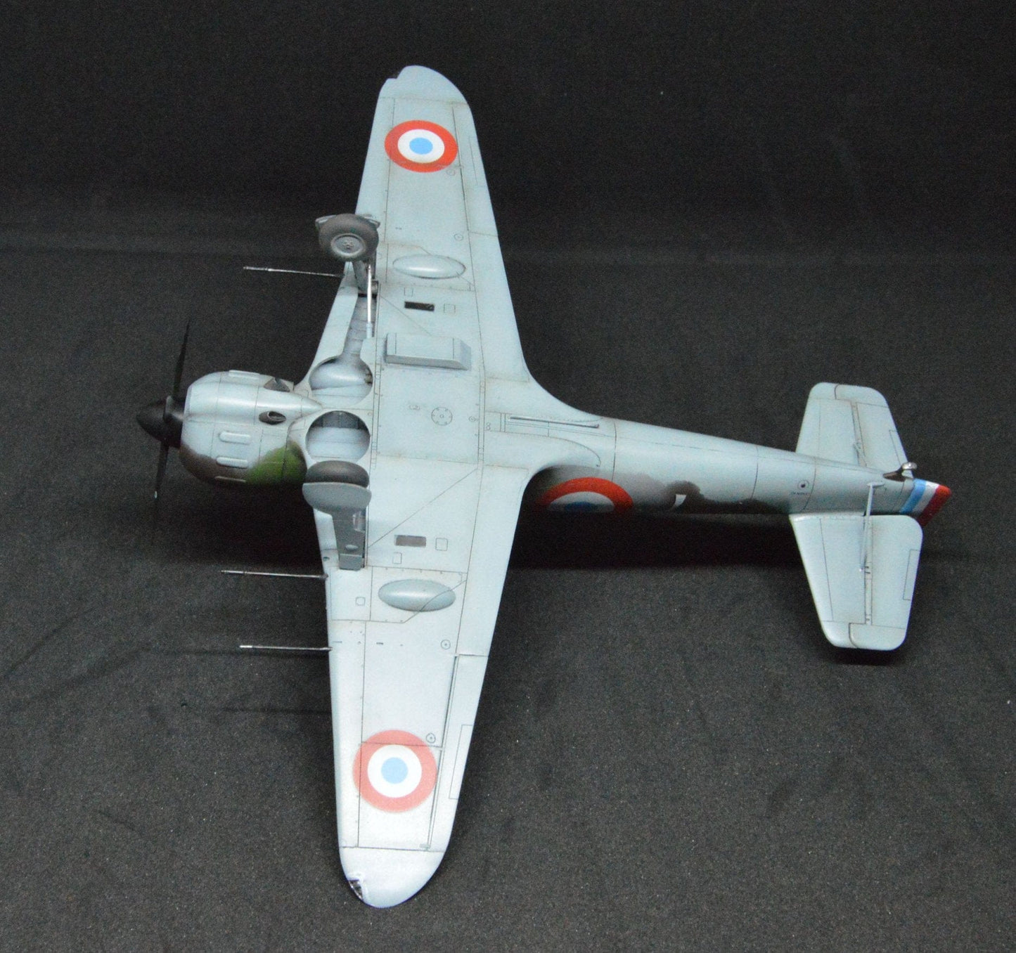 714 - Dora Wings - 48019 - Bloch MB.152 (late) - painted model