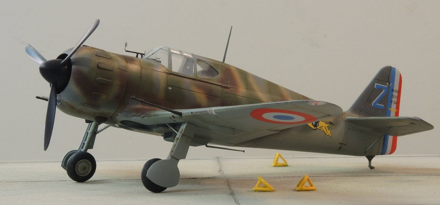 724 - Dora Wings - 48019 - Bloch MB.152 (late) - painted model