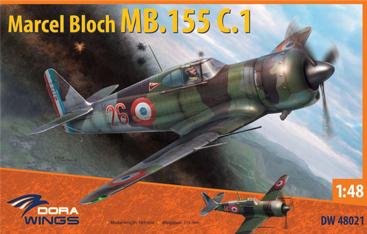 010 - Dora Wings - 48021 - Bloch MB.155.С1 - primary image