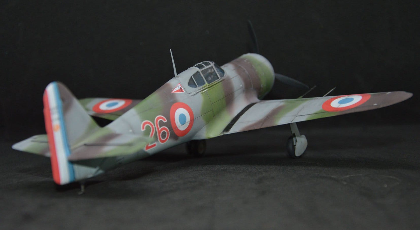 710 - Dora Wings - 48021 - Bloch MB.155.С1 - painted model