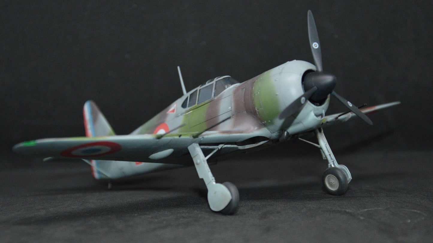 712 - Dora Wings - 48021 - Bloch MB.155.С1 - painted model