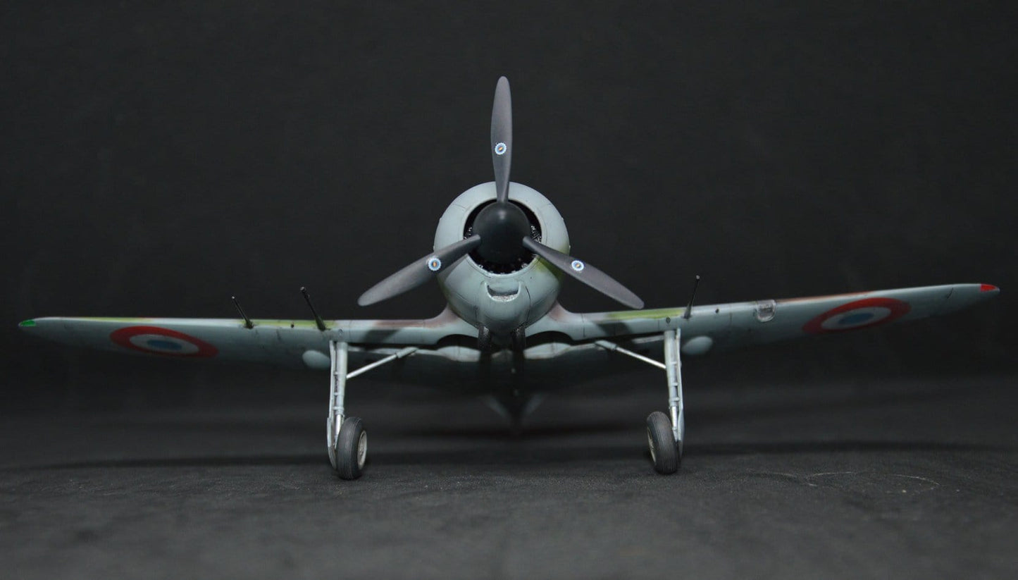 713 - Dora Wings - 48021 - Bloch MB.155.С1 - painted model