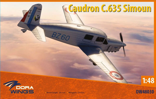 010 - Dora Wings - 48030 - Caudron C.635 Simoun - primary image