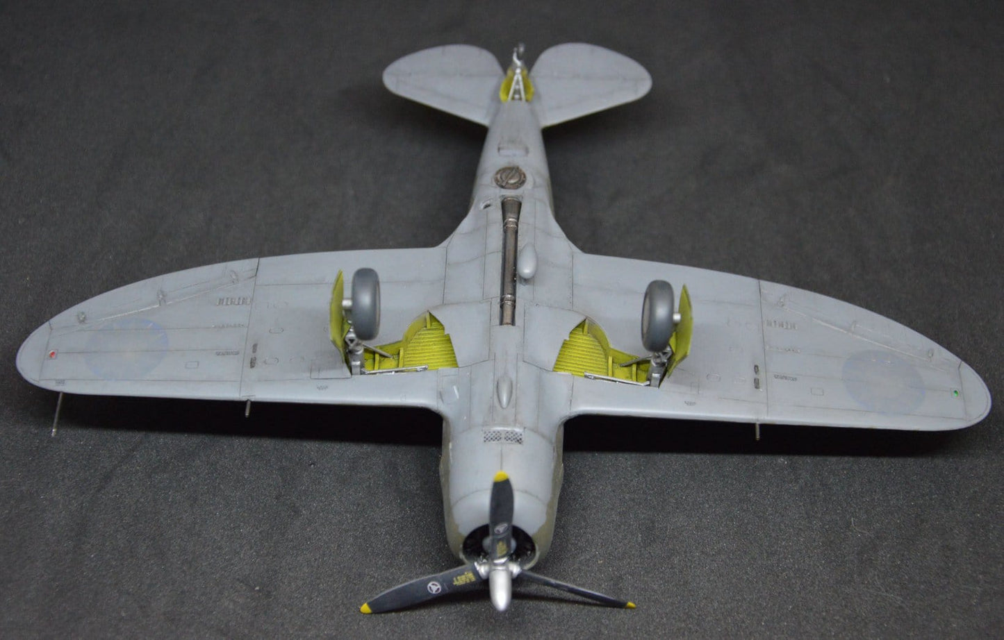 711 - Dora Wings - 48032 - Republic P-43A-1 Lancer - painted model