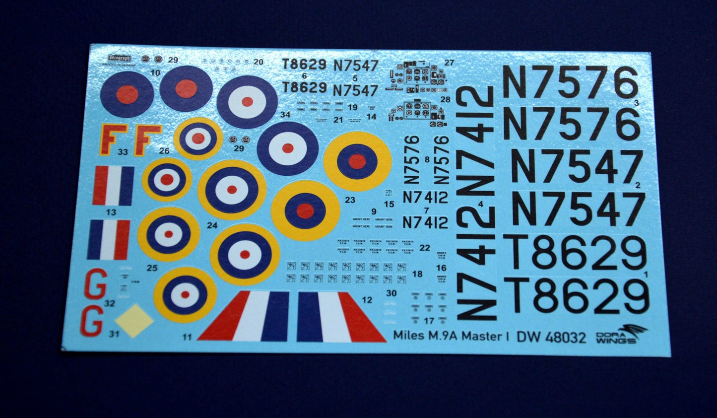 400 - Dora Wings - 48017 - Bloch MB.151.C1 - decals