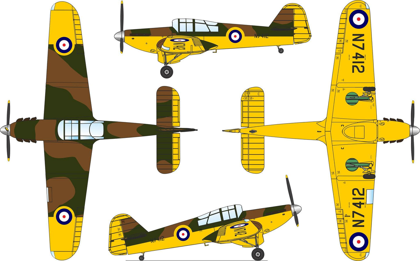 301 - Dora Wings - 48026 - Gee Bee (early) - paint schemes