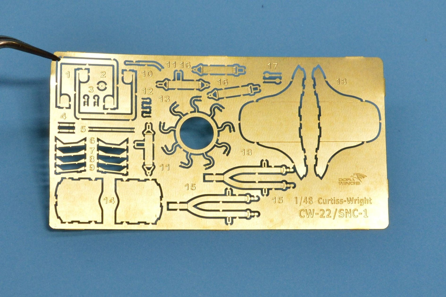 280 - Dora Wings - 48025 - Bellanca CH-400 Skyrocket - photo-etched parts