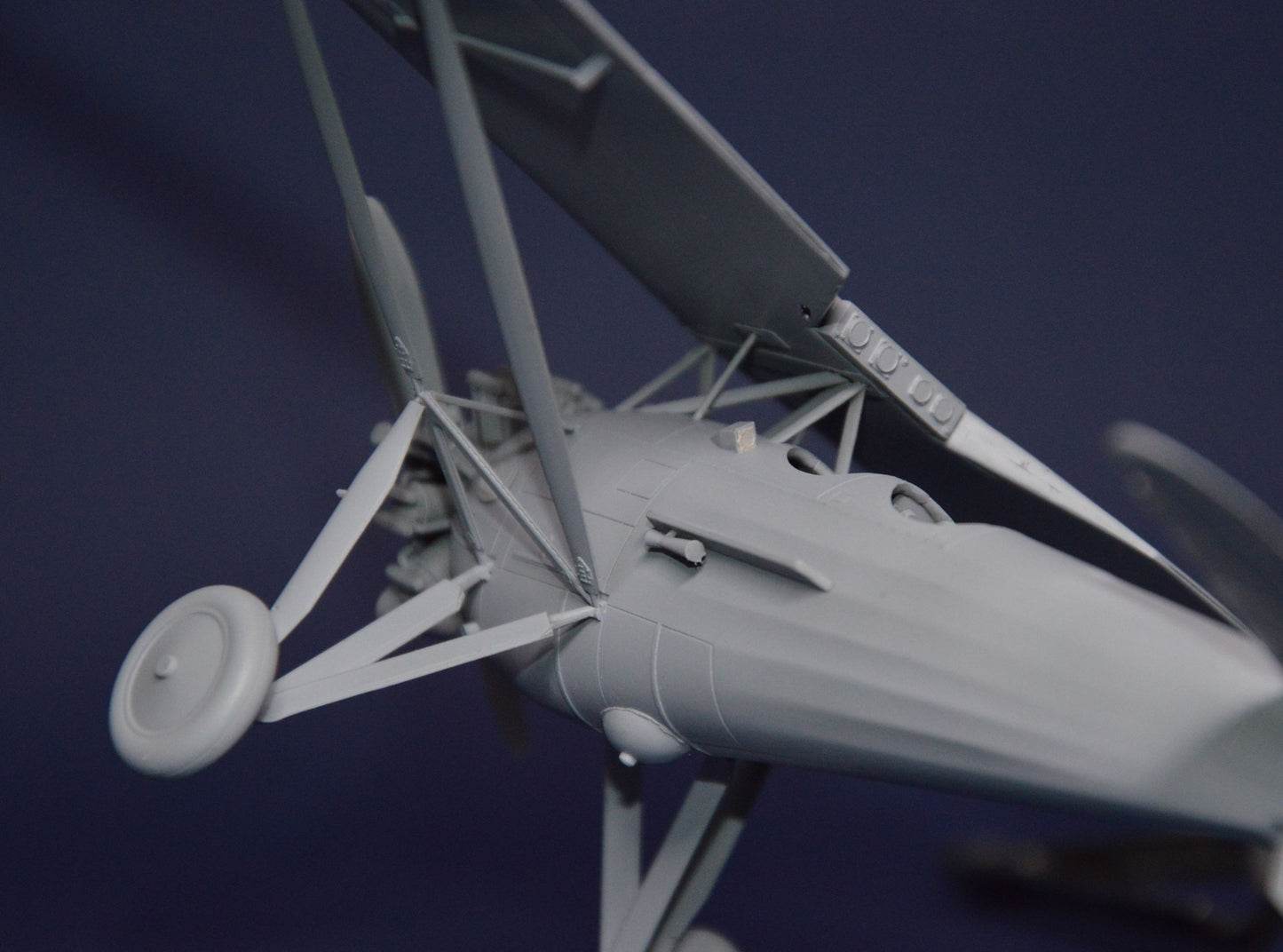 604 - Dora Wings - 48037 - Morane-Saulnier MS.230 - unpainted model