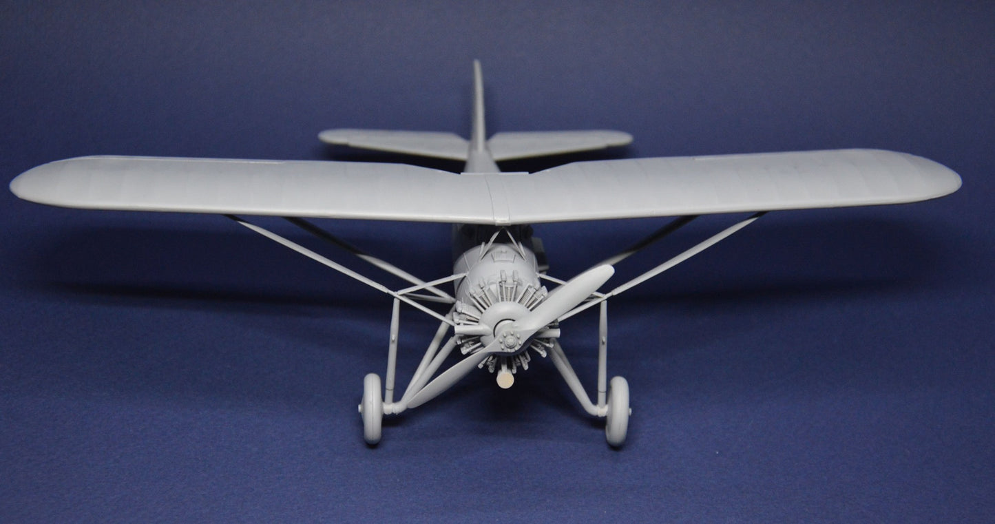 607 - Dora Wings - 48037 - Morane-Saulnier MS.230 - unpainted model