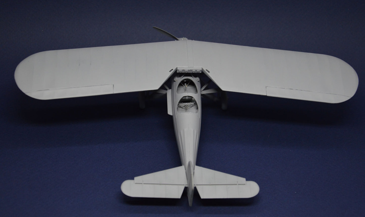 610 - Dora Wings - 48037 - Morane-Saulnier MS.230 - unpainted model