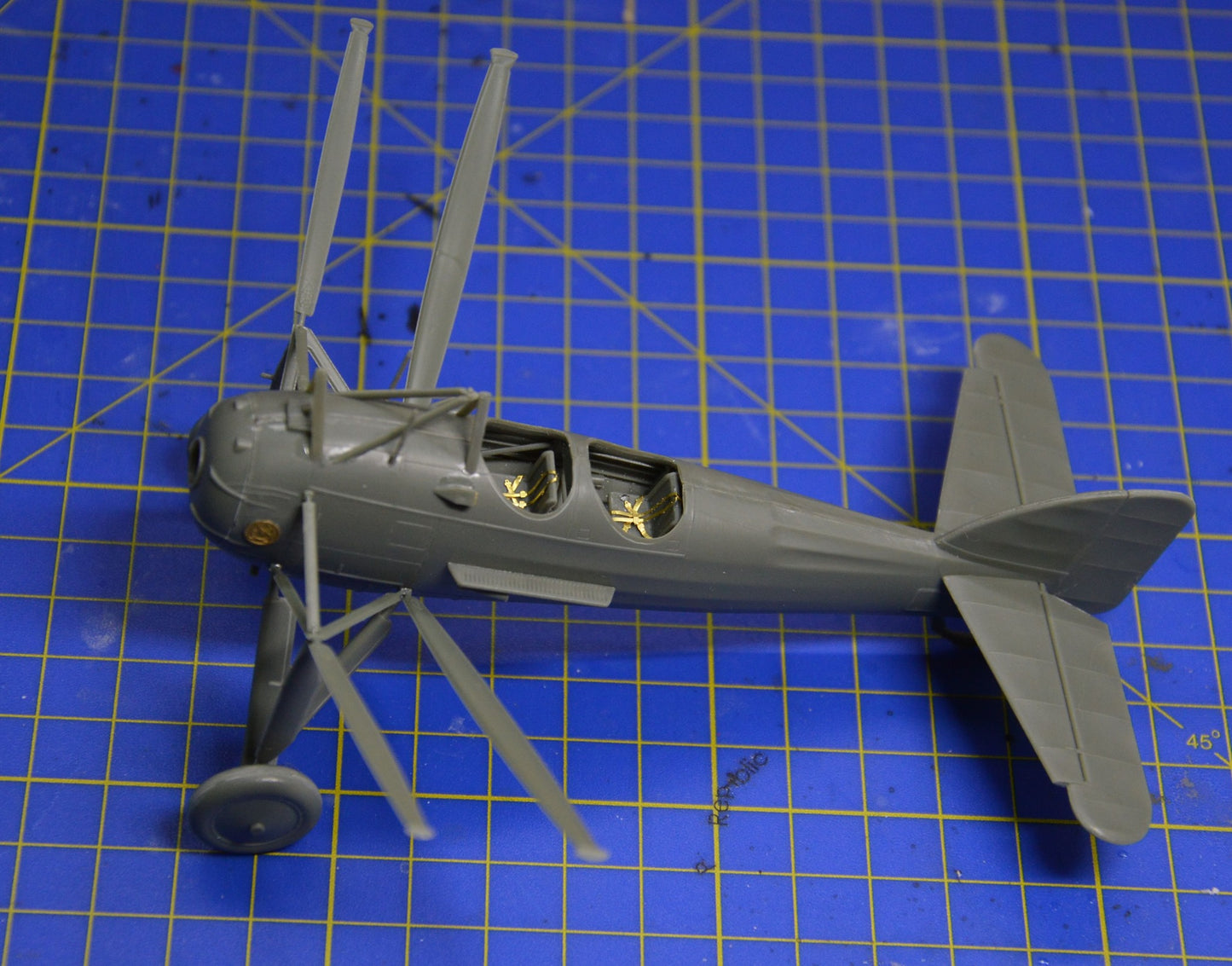 621 - Dora Wings - 48037 - Morane-Saulnier MS.230 - unpainted model