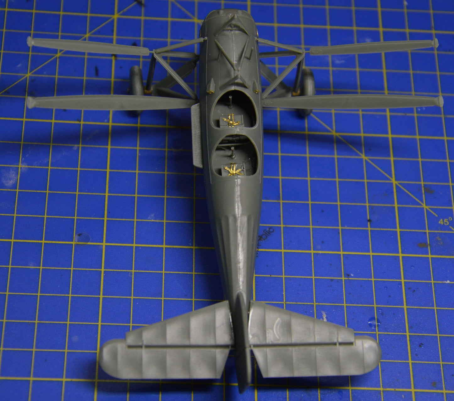 623 - Dora Wings - 48037 - Morane-Saulnier MS.230 - unpainted model