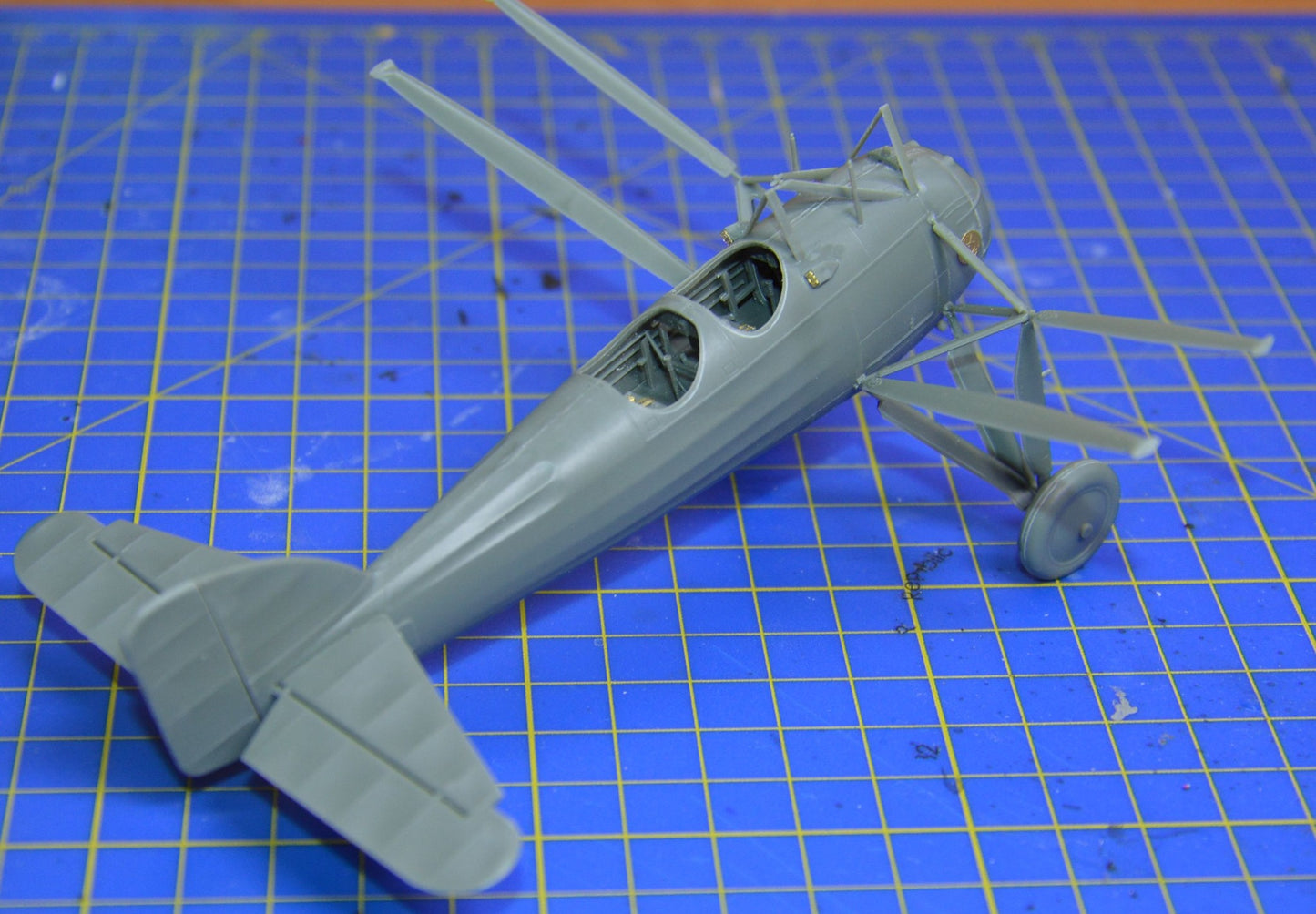 629 - Dora Wings - 48037 - Morane-Saulnier MS.230 - unpainted model