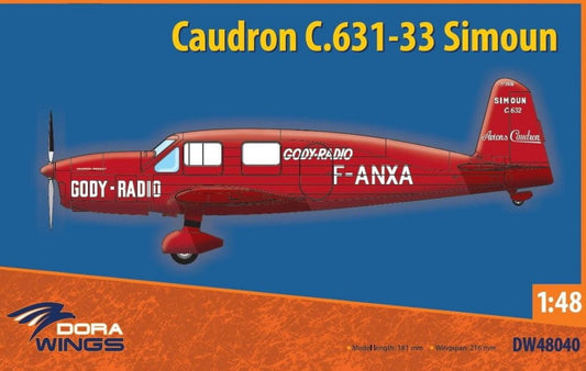 010 - Dora Wings - 48040 - Caudron C.631-33 Simoun - primary image